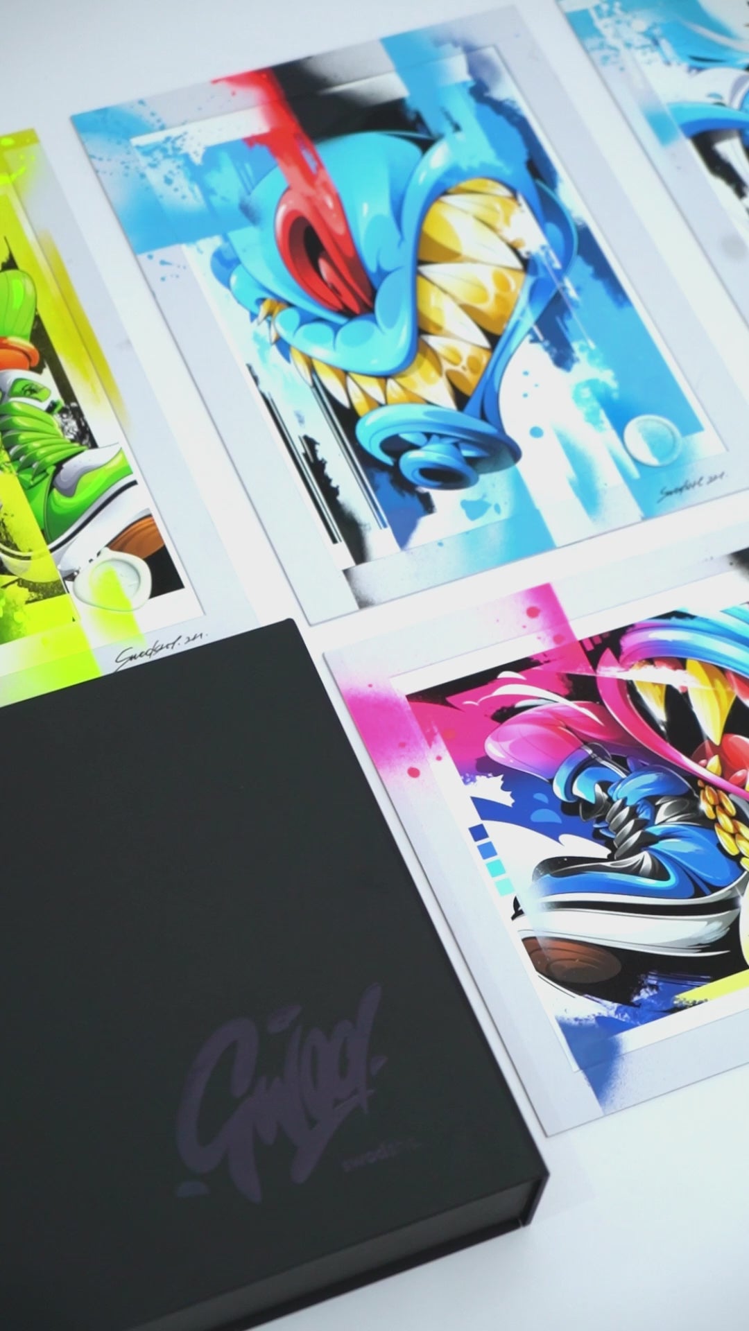 Art Print Box Set - Vortex Grin